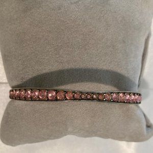 Brighton Pink Crystal Bangle